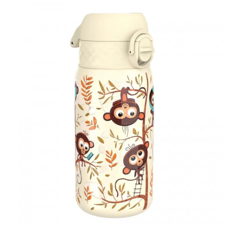 Kindertrinkflasche Ion8 Leak Proof Monkeys 400ml