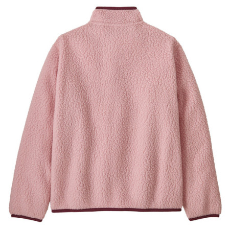 Kinder-Sweatshirt Patagonia K's Retro Pile Jacket - Fuzzy Mauve