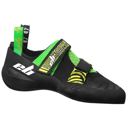 Kletterschuhe EB Climbing Electron 3.0 schwarz/grün noir/vert