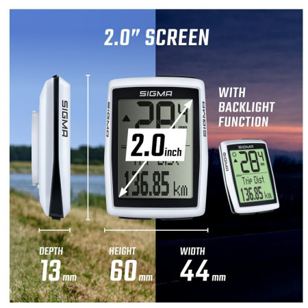 Fahrradcomputer Sigma BC 12.0 WL STS/CAD