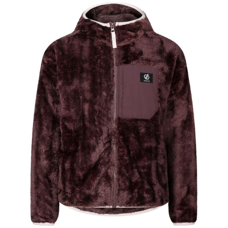 Kinder-Sweatshirt Dare 2b Powder Fleece Hucklbr/PkHz dunkelrot Hucklbr/PkHz