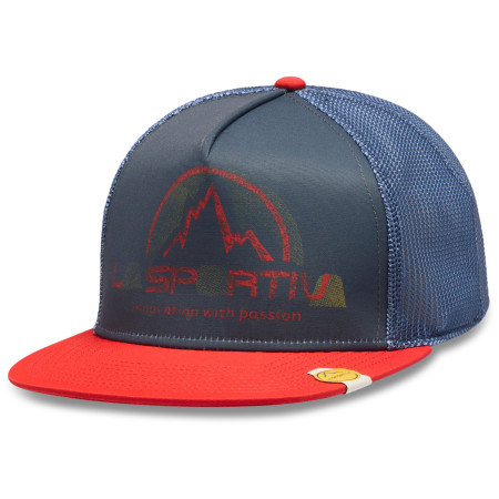 Baseballmütze La Sportiva LS Trucker rot Mountain Red/Night Sky