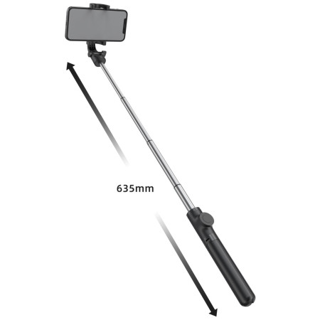 Selfie-Stick Swissten BLUETOOTH SELFIE STICK ALUMINUM TRIPOD PRO
