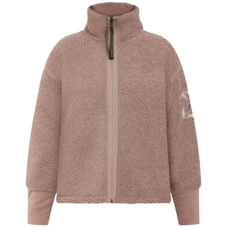 Damen-Sweatshirt Didriksons Mella Wns Fz 3 rosa Bark