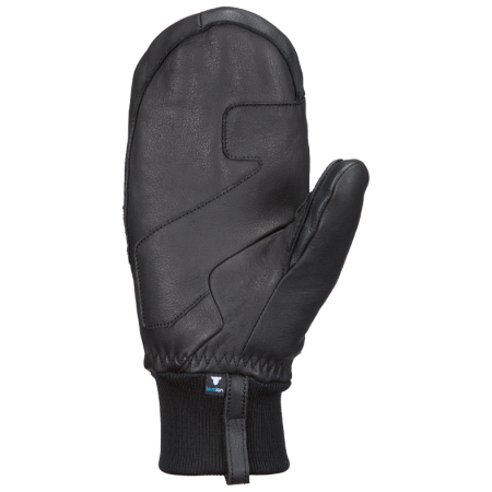 Herren-Fäustlinge SnowLife SMitten Leather schwarz black