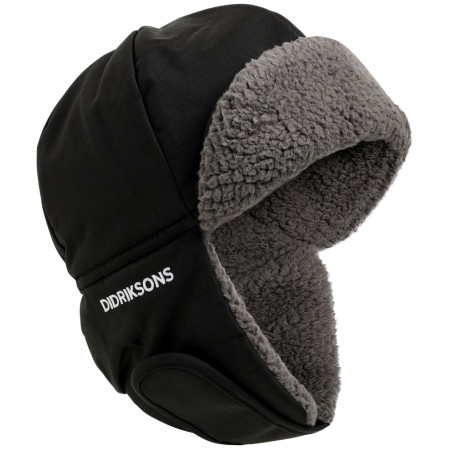 Kindermütze Didriksons Biggles Cap 7 schwarz Black