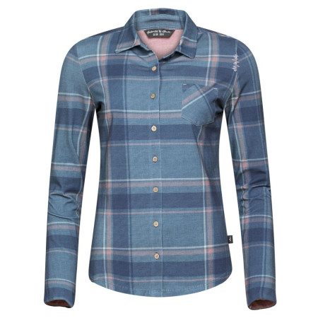 Damenhemd Chillaz Similaun blau glencheck blue