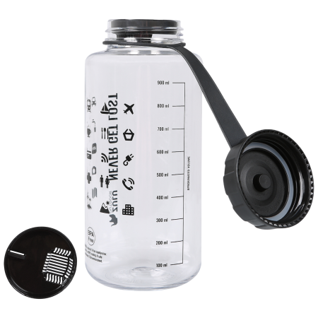 Flasche Zulu Travel Tritan Wide 1L