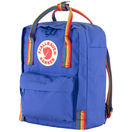 Rucksack Fjällräven Kånken Rainbow Mini blau Cobalt Blue