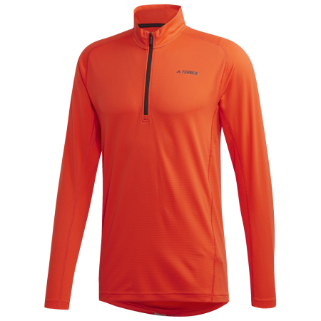 Herren-Sweatshirt Adidas TraceRo 1/2 LS orange