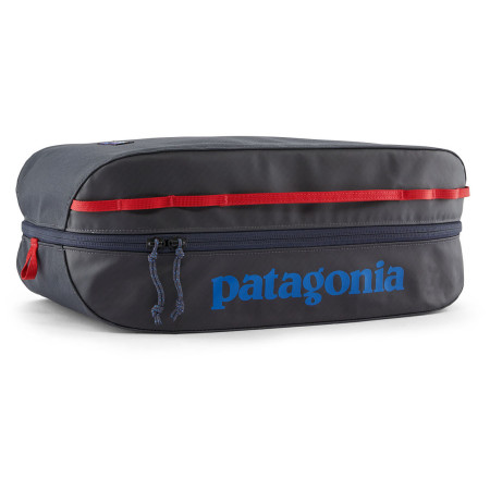 Reseetui Patagonia Black Hole Cube 14L dunkelblau Smolder Blue w/Amanita Red