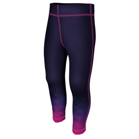 Kinder-Leggings WAMU Mozaika purple lila