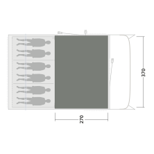 Zeltteppich Outwell Cozy Carpet Denver 6