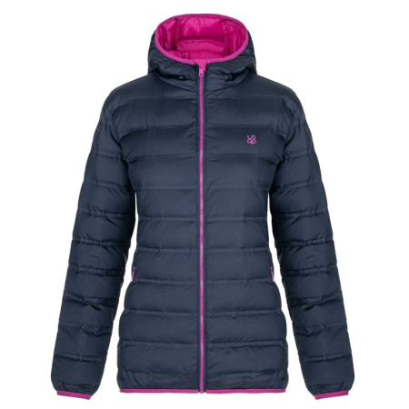 Damen-Winterjacke Loap Itiana blau/rosa
