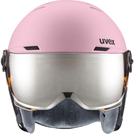 Kinder Skihelm Uvex Rocket Jr. Visor