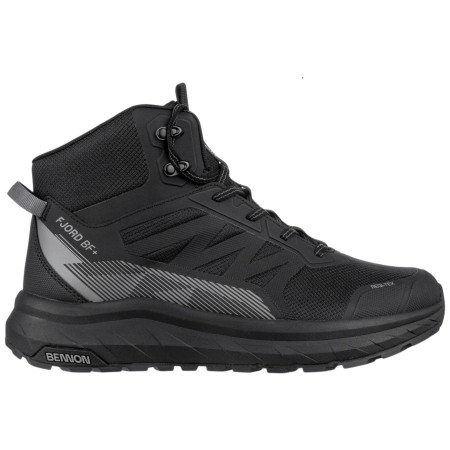 Trekkingschuhe Bennon FJORD BAREFOOT+ O6 schwarz Black