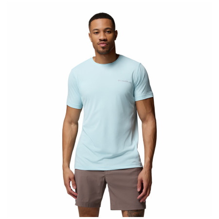 Herren-T-Shirt Columbia Zero Rules™ Light SS Crew hellblau Marine Light