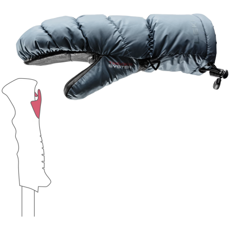 Skihandschuh Leki Glace 3D Women Mitt