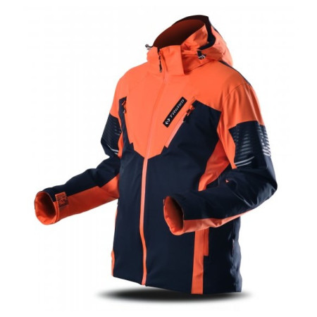 Herrenjacke Trimm Avalon dunkelblau dark blue/signal orange
