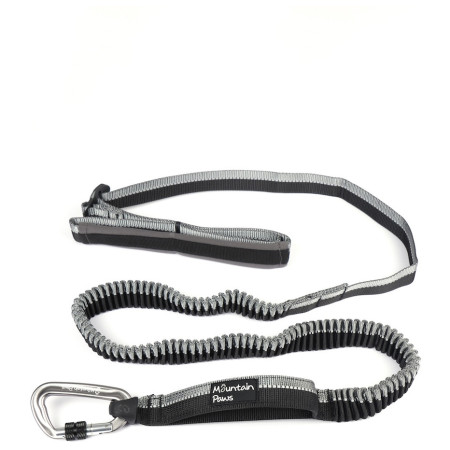 Leine mit Stoßdämpfer Mountain Paws Shock Absorber Dog Lead schwarz Black