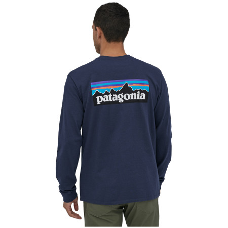 Herren-T-Shirt Patagonia P-6 Logo Responsibili Tee LS