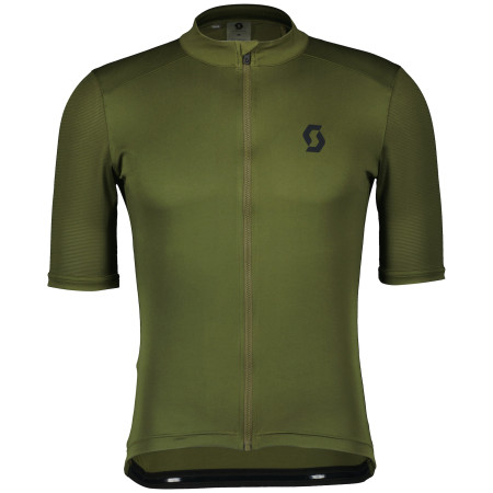 Herren Radtrikot Scott M's Endurance 10 s/sl dunkelgrün fir green/black
