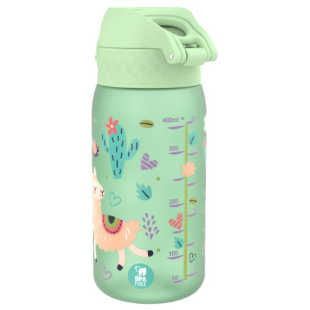 Kindertrinkflasche Ion8 Leak Proof Llamas 350ml