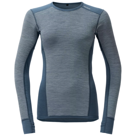 Damen-Funktionsshirt Devold Reverso Merino Shirt Wmn blau Dawn