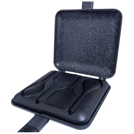 Pfanne Ridge Monkey Connect Sandwich Toaster XL Granite Edition