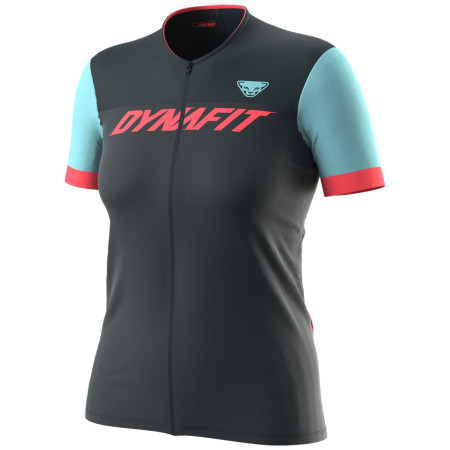 Damen-Radtrikot Dynafit Ride Light S/S Fz Tee W dunkelblau 3011 - blueberry MARINE BLUE/8050
