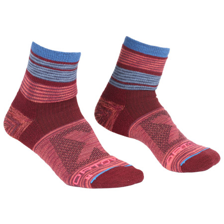 Damensocken Ortovox W's All Mountain Quarter Socks Warm mix3 Multicolour