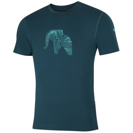 Herren-T-Shirt Zulu Bambus Elephant 210 Short grün Green