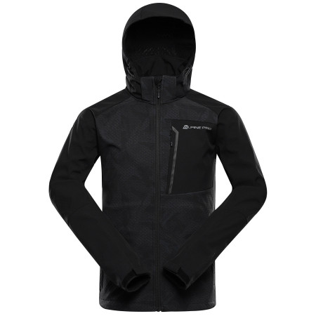 Herrenjacke Alpine Pro Hoor schwarz black