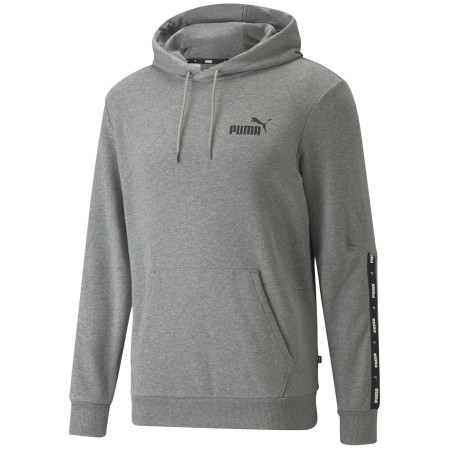 Herren-Sweatshirt Puma ESS+ Tape Hoodie TR grau gray
