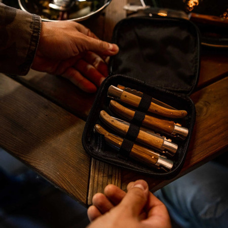 Messer-Set GSI Outdoors Rakau Steak Knives