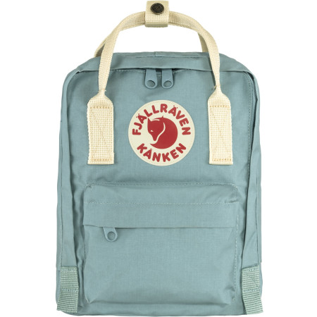 Rucksack Fjällräven Kanken Mini 7 blau/rot Sky Blue-Light Oak
