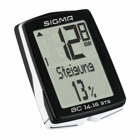 Fahrradcomputer Sigma BC 14.16 STS/CAD bezdrátový schwarz
