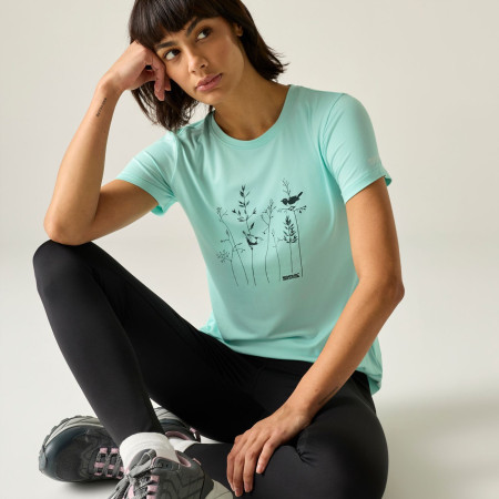 Damen-T-Shirt Regatta Womens Fingal Stretch
