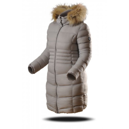 Damenmantel Trimm Dora hellgrau light grey