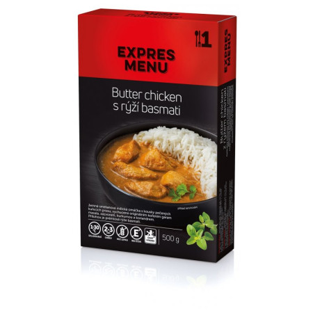 Fertigessen Expres menu KM Butter Chicken mit Basmatireis