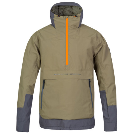 Herren Skijacke Hannah Patty Fd grün/grau burnt olive/asphalt