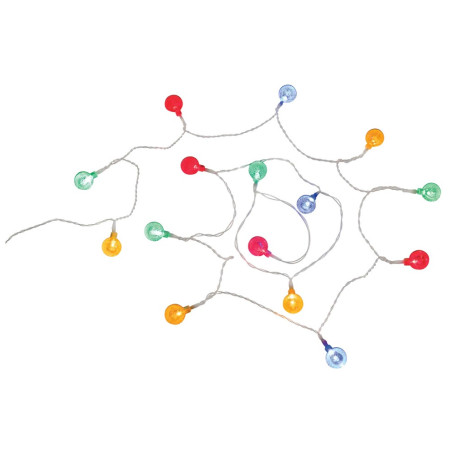 Lichterkette Easy Camp Globe Light Chain durchsichtig White