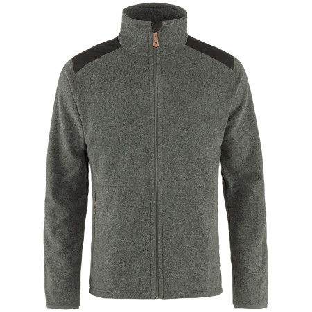Herren Funktions-Sweatshirt Fjällräven Sten Fleece M dunkelgrau Dark Grey