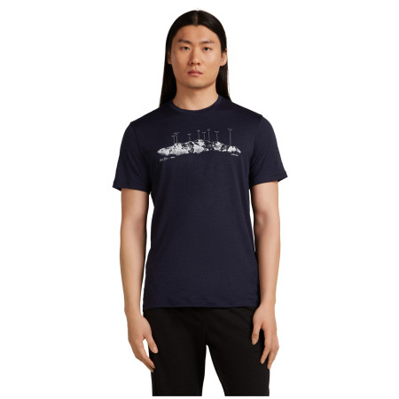 Herren T-Shirt Icebreaker Men Merino 150 Tech Lite SS Tee The Peaks