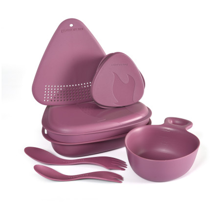 Geschirrset Light My Fire Outdoor MealKit 2.0 lila mistypurple