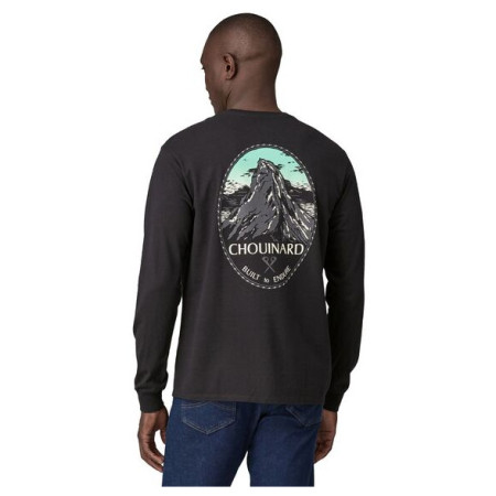Herren-T-Shirt Patagonia M's L/S Chouinard Crest Responsibili-Tee