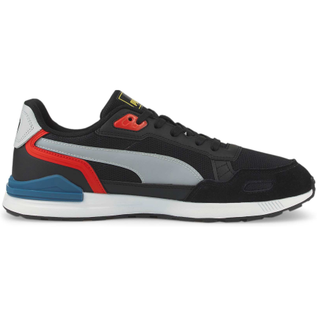 Herrenschuhe Puma Graviton Tera weiß/rot White-Harbor Mist-High Risk Red