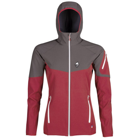Damenjacke High Point Atom Lady Hoody Jacket rot BrickRed/IronGate