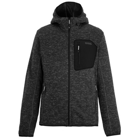Herren Funktions-Sweatshirt Regatta Hooded Newhill schwarz Ash