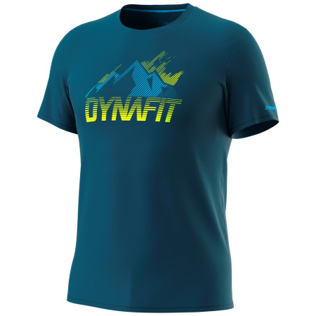 Herren-Funktionsshirt Dynafit Transalper Graphic S/S Tee M blau Petrol